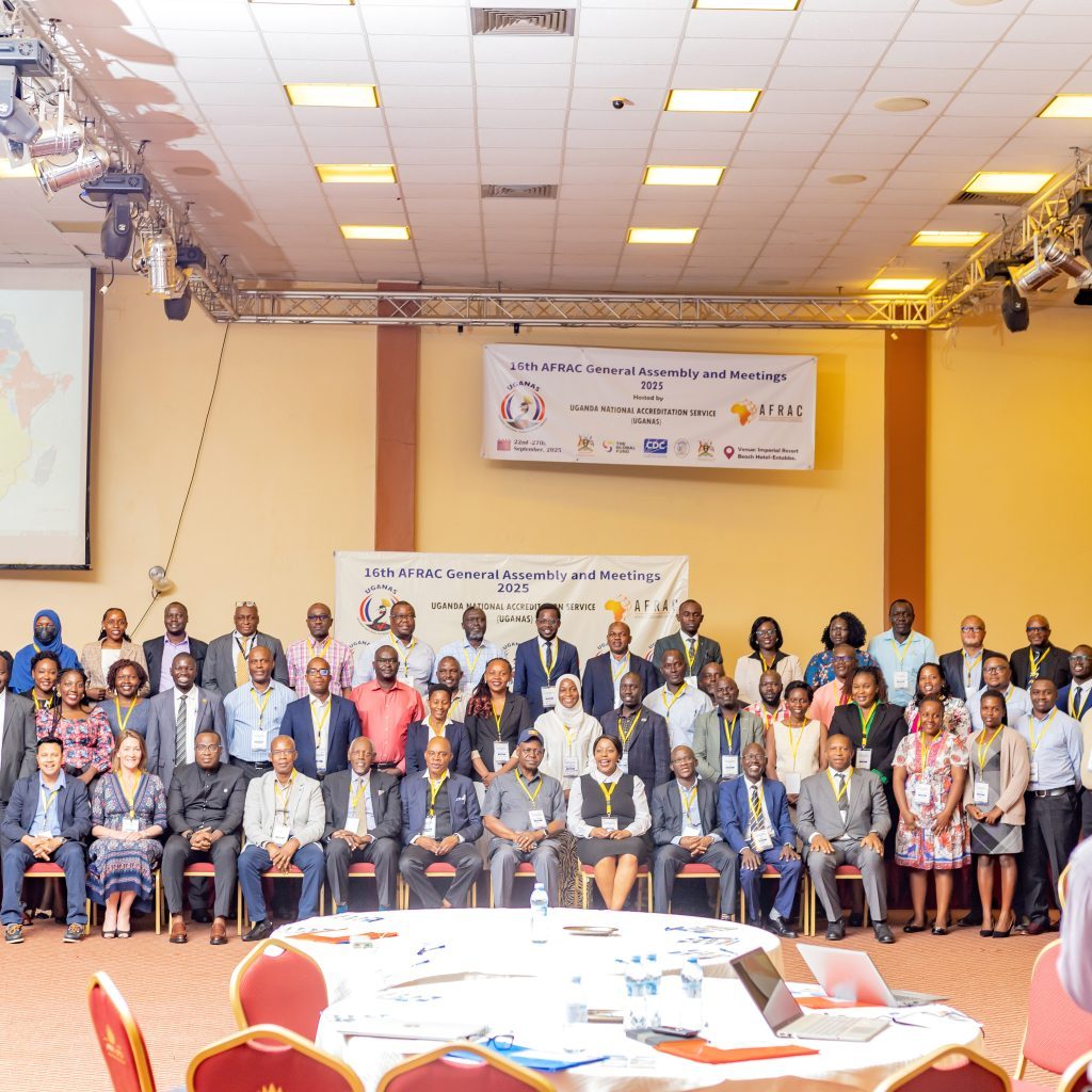 16th AFRAC General Assembly and Meetings – Hosted by Uganda National Accreditation Service (UGANAS)